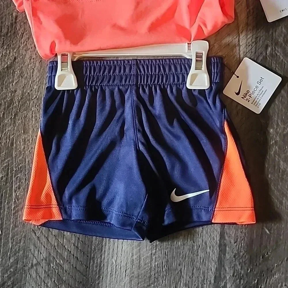 NIKE 2 PIECE SET MIDNIGHT NAVY SIZE 12M